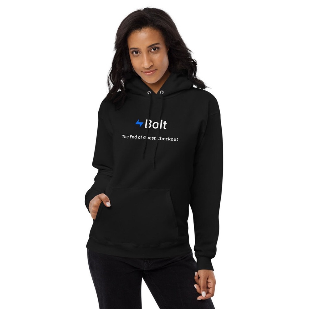 Bolt Black Hoodie